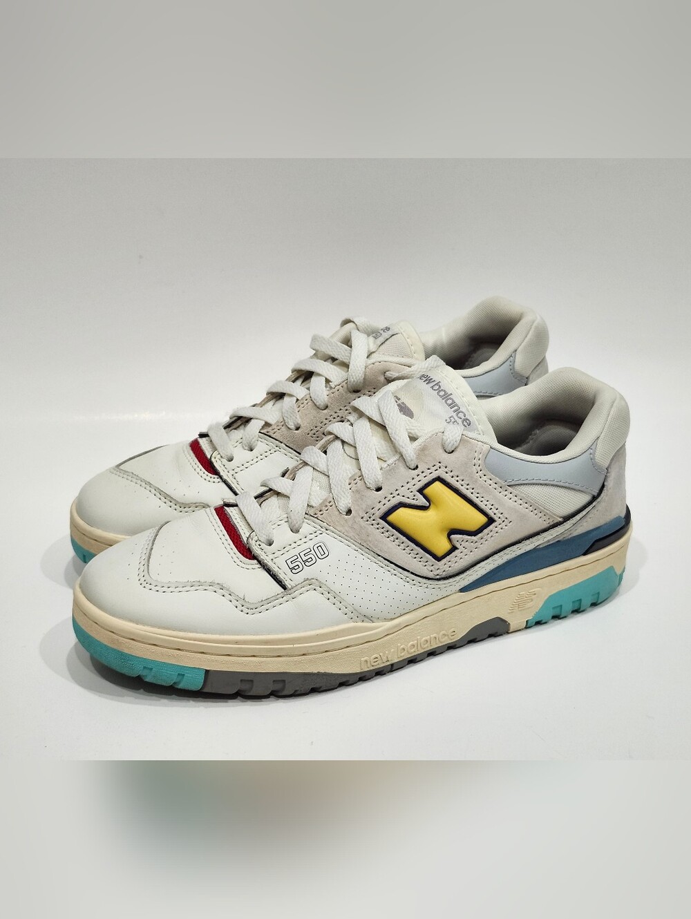 New Balance 550 SSC White Surf Sea Salt BB550SSC Men's Size 8 US